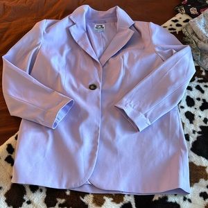 Lavender blazer